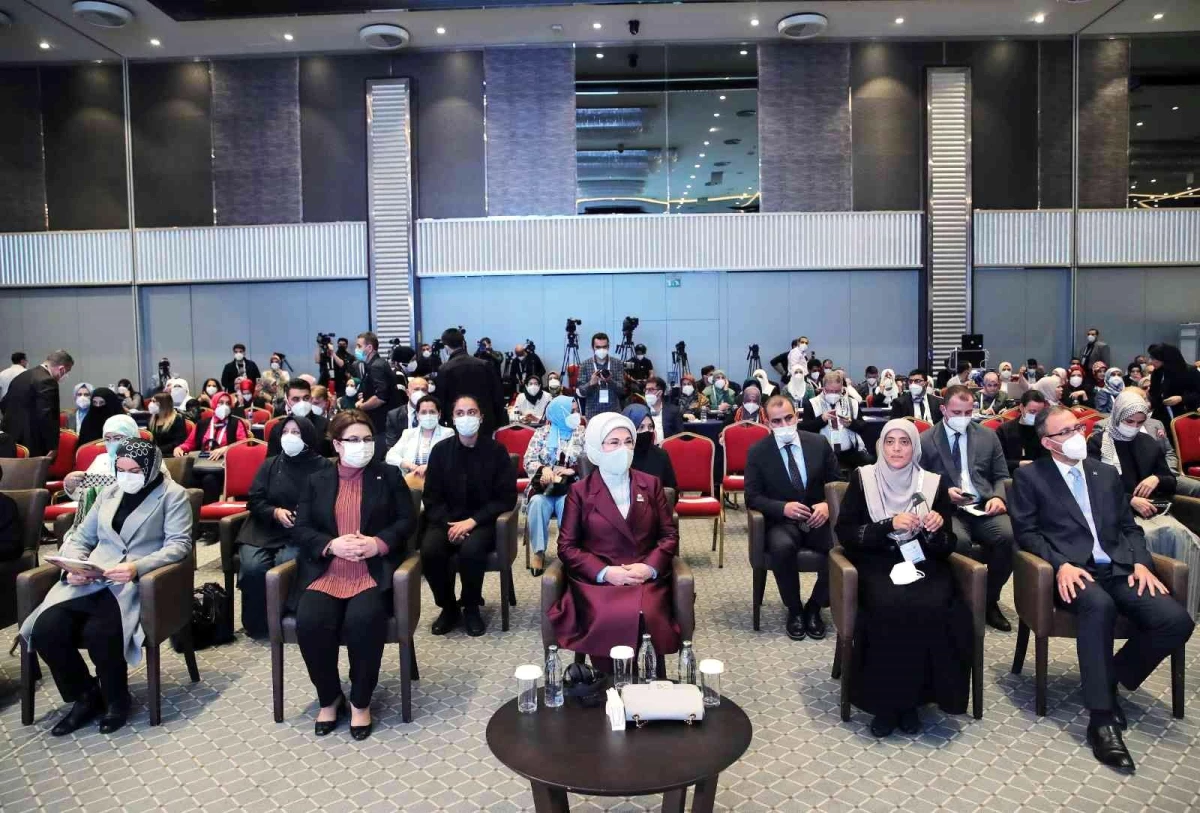Emine Erdoğan, Filistinli kadınlara destek amacıyla Hepimiz Meryemiz Platformu\'nun konferansına katıldı