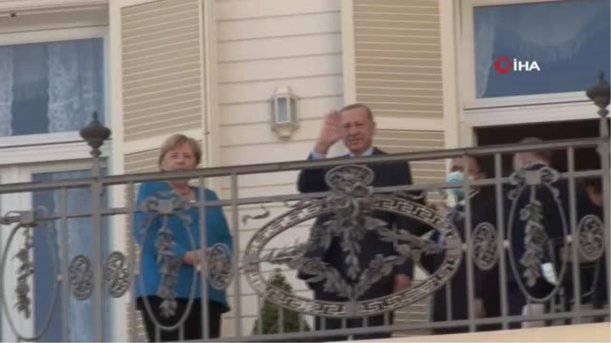 Erdoğan Merkel görüşmesi sona erdi