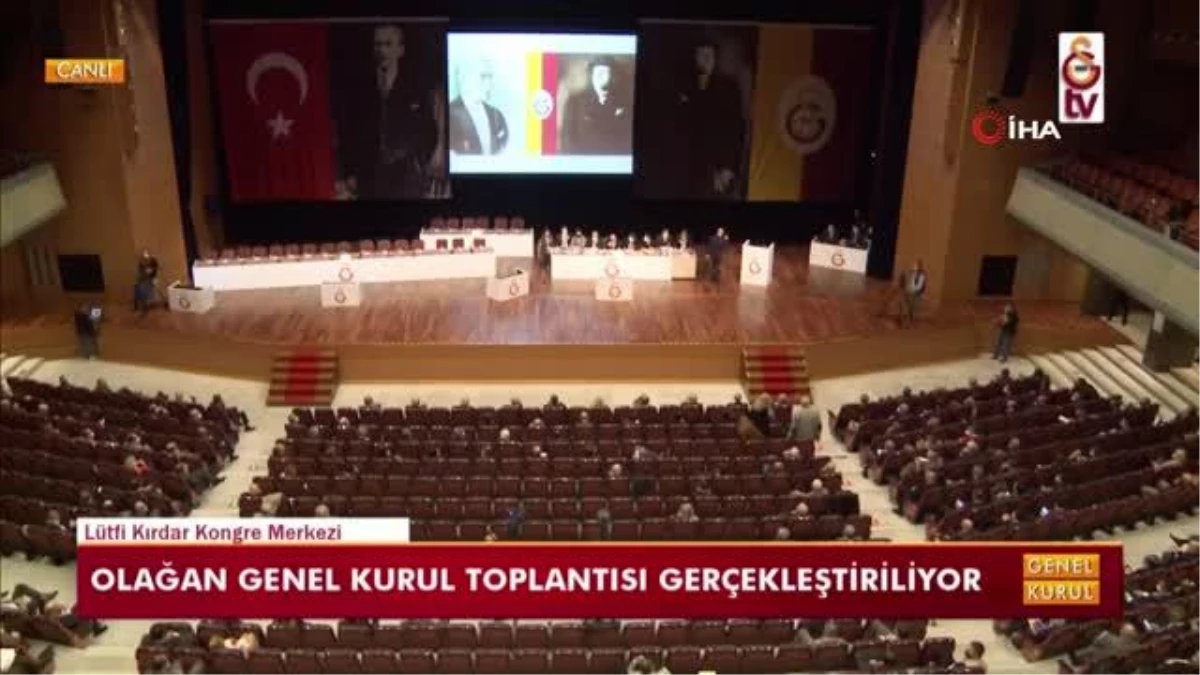 Galatasaray 2019 olağan genel kurulda dönemin yönetimi raporlarını sundu