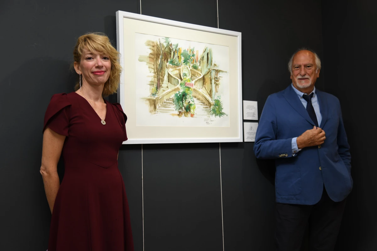 İspanyol sanatçıların eserlerinden oluşan "Tanınmayan İstanbul" sergisi açıldı