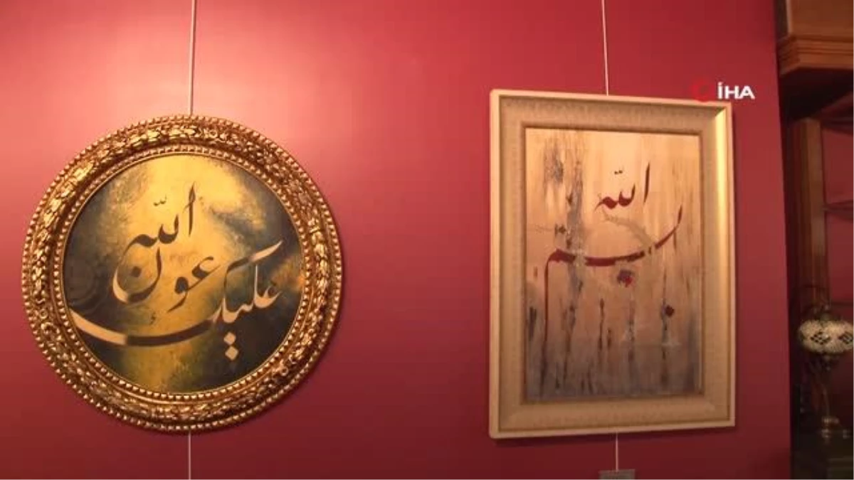 KahVEsanat sergi salonu Berceste eserleri Üsküdar\'da sanat severlerle buluşturdu