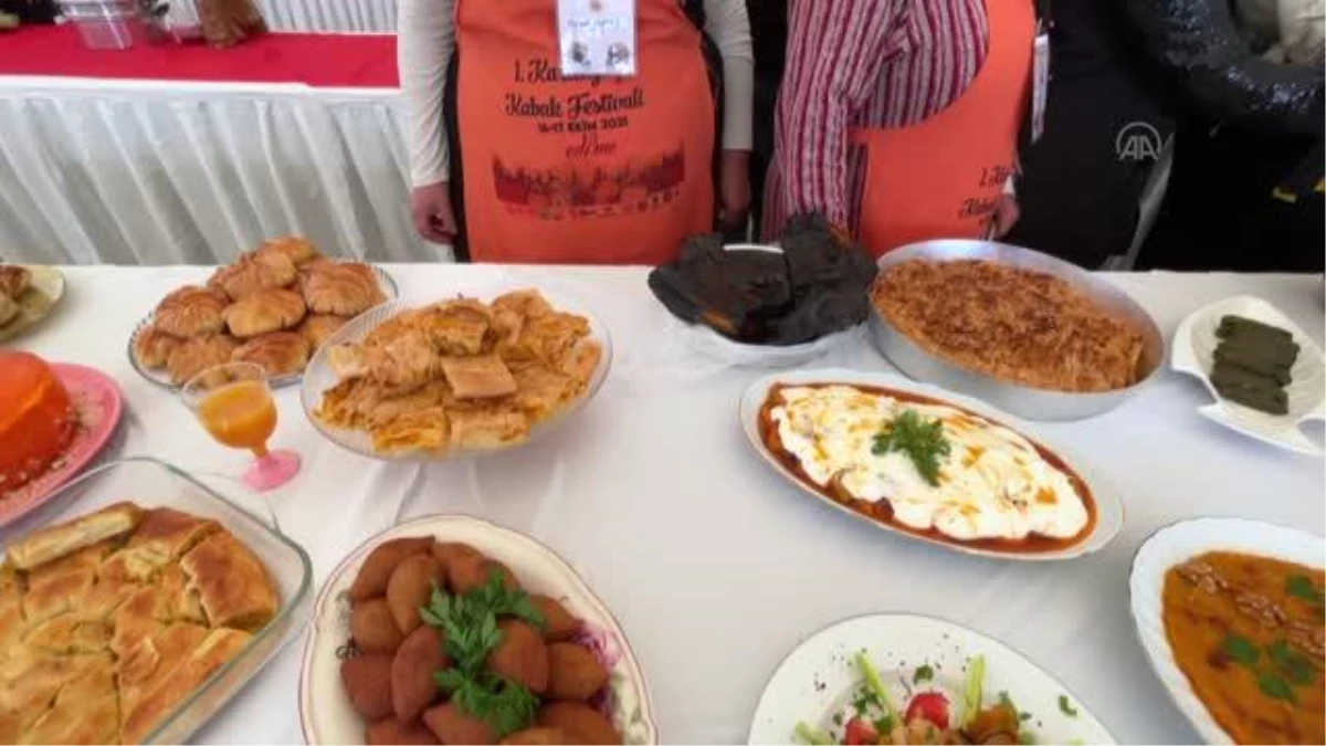 Karaağaç Kabak Festivali\'nde yemek yarışması düzenlendi