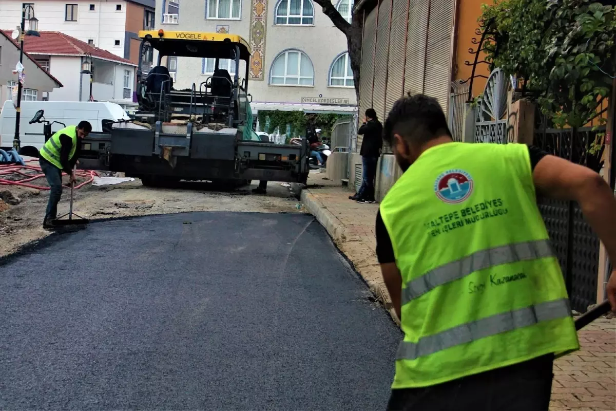 Maltepe Belediyesi, daha sağlıklı alt yapı için çalışıyor