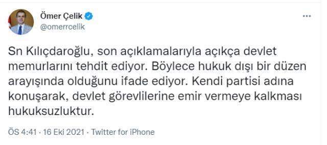 Kılıçdaroğlu'nun bürokratlara çağrısına en sert tepki Bakan Soylu'dan geldi: Beceriksizliğini sarhoş narasıyla kapatmaya çalışıyor Kılıçdaroğlu'nun bürokratlara çağrısına en sert tepki Bakan Soylu'dan geldi: Beceriksizliğini sarhoş narasıyla kapatmaya çalışıyor