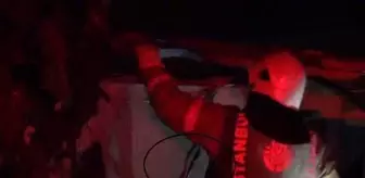 Silivri'de kaçak elektrik kablosu yangın çıkardı iddiası