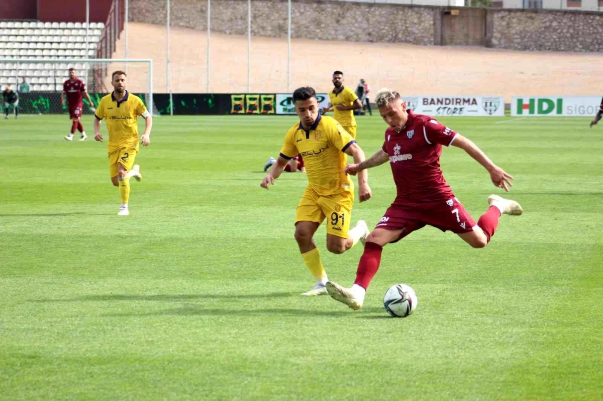 TFF 1 Lig: RH Bandırmaspor: 1 MKE Ankaragücü: 2