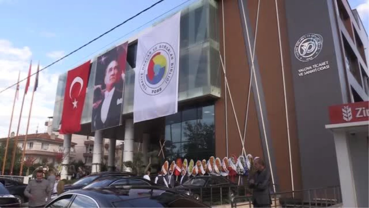 TOBB Başkanı Hisarcıklıoğlu, Ticaret ve Sanayi Odası hizmet binası açılışına katıldı