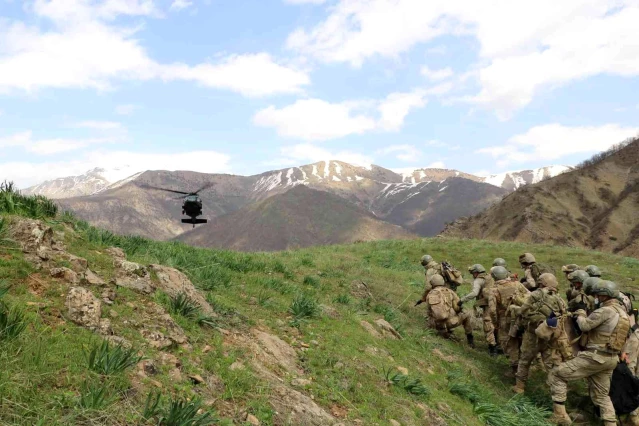 Tunceli'de Şubat ayında başlayan Eren-7 operasyonu sürüyor