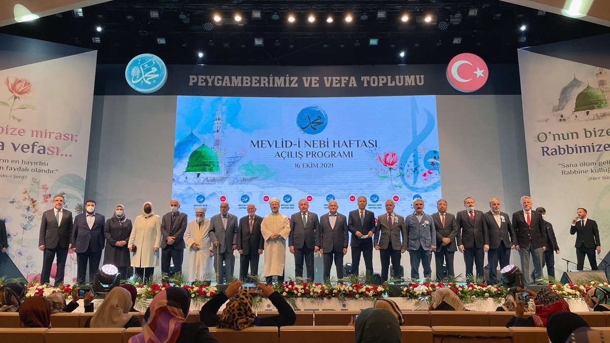 AK Parti Genel Başkanvekili Yıldırım, Mevlid-i Nebi Haftası etkinliklerinin açılışında konuştu Açıklaması