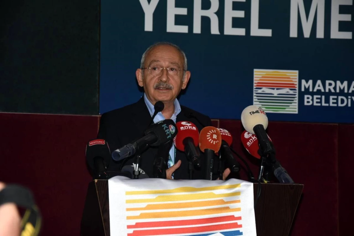 CHP Genel Başkanı Kılıçdaroğlu, Marmaris\'te gazetecilerle buluştu