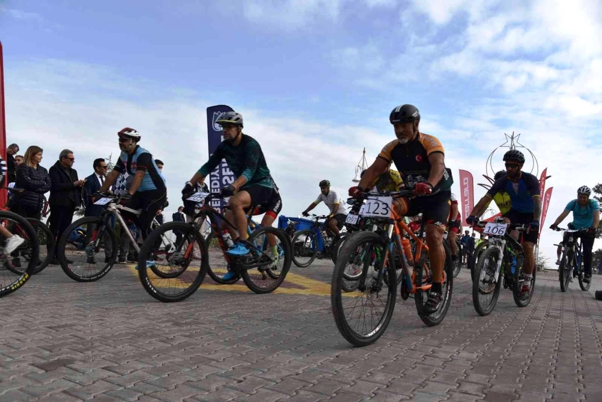 Dağ bisikletçileri 3. kez Yunusemre\'de buluştu