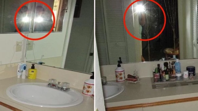 Emlakçı, satılık evin banyosunda video çekti! Aynada gördüğü adam nedeniyle adeta dili tutuldu