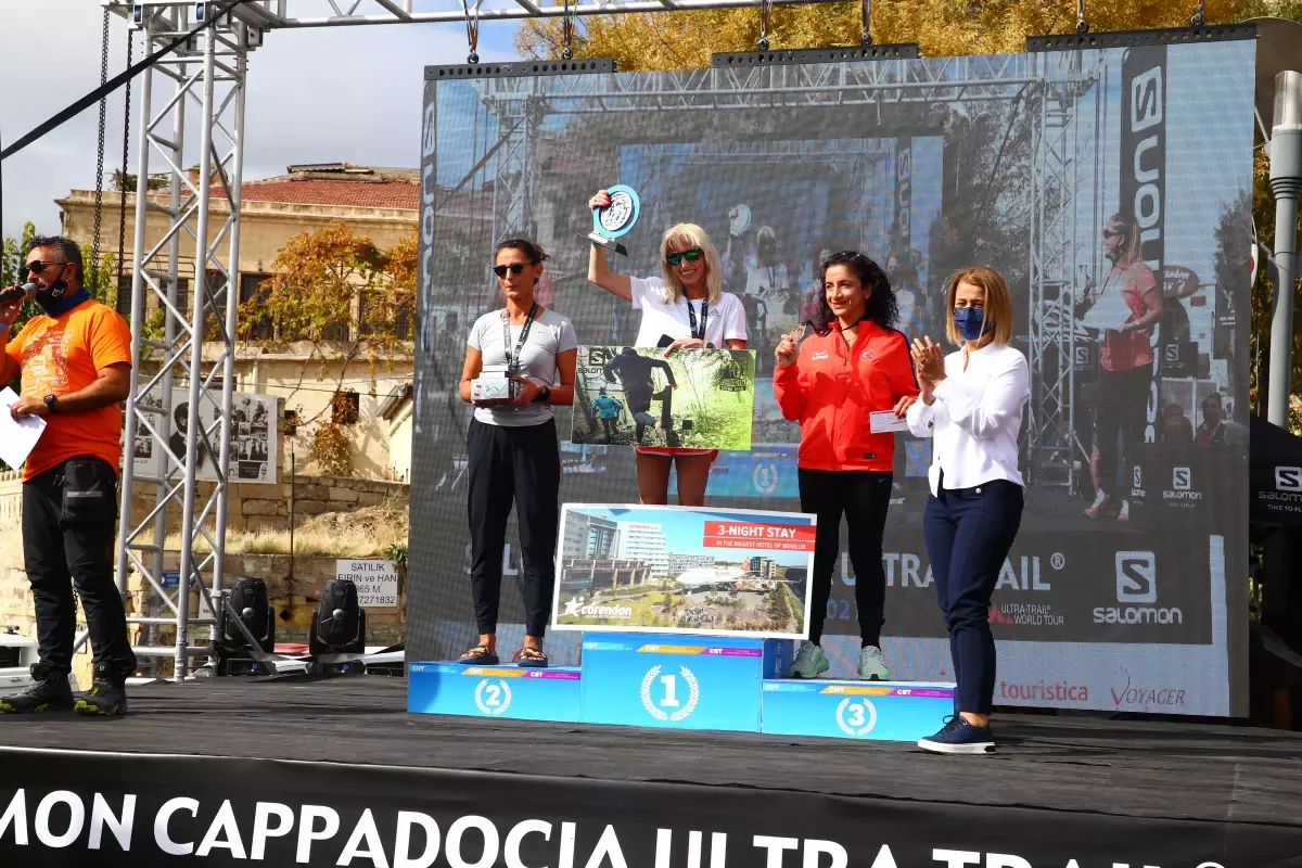 Kapadokya Ultra Trail Koşusu\'nda ödüller sahiplerini buldu