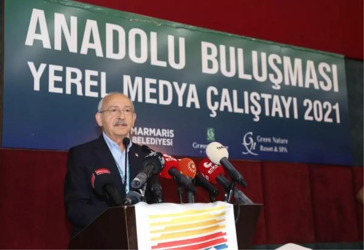 KILIÇDAROĞLU: GAZETECİ OBJEKTİF OLMAYI YİTİRDİĞİ ZAMAN SAYGINLIĞI YARA ALMAYA BAŞLAR