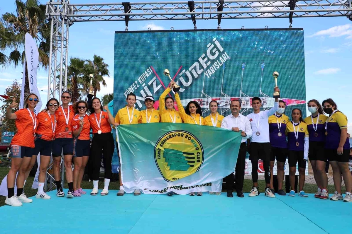 Körfez Kupası Deniz Küreği Yarışları\'nda İzmit Sümerspor fırtınası esti