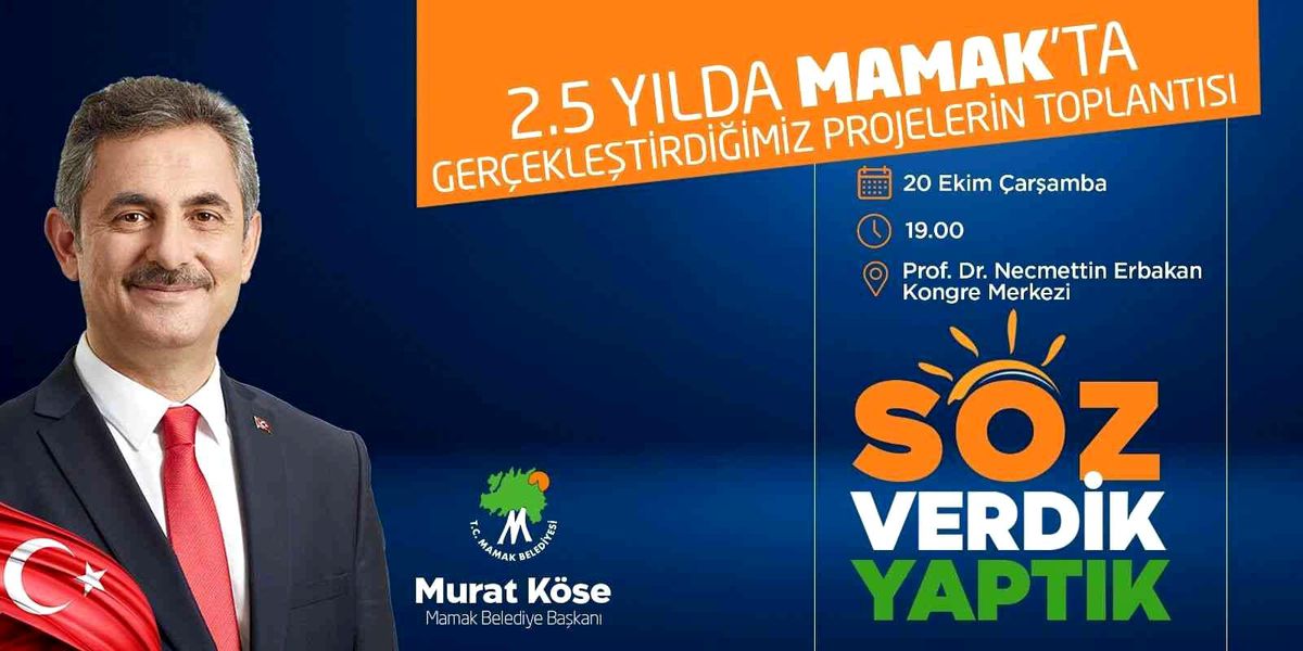 Mamak Belediye Başkanı Köse: "Söz verdik, yaptık"