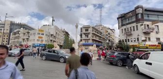 Manara Meydanı'ndaki aslan heykellerine saldırı