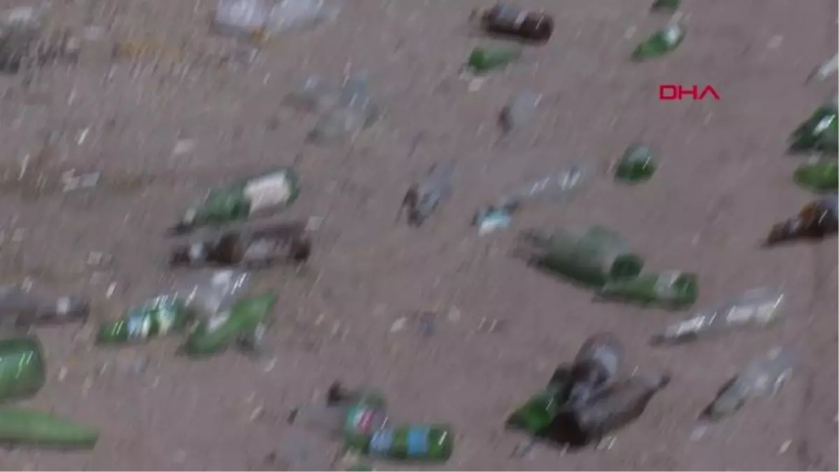 ÖZEL- Köpeğinin ayağını cam parçası kesti, doğada şişe bırakmadı