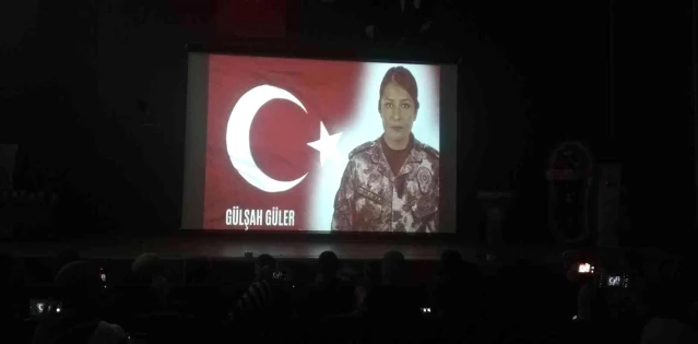 Şehitleri anma programında gözyaşları sel oldu