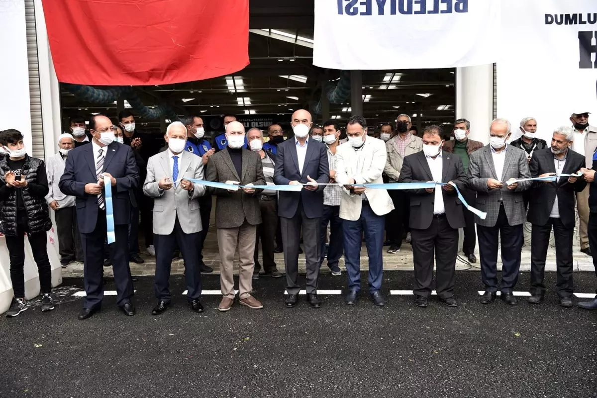 Selçuklu\'da kapalı pazar yerleri modern görünüme kavuşmaya devam ediyor DUMLUPINAR KAPALI PAZAR YERİ DUALARLA AÇILDI