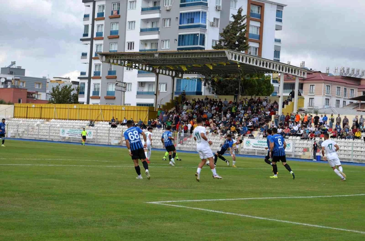 TFF 3. Lig: Osmaniyespor FK: 1 Arnavutköy Belediyespor: 0