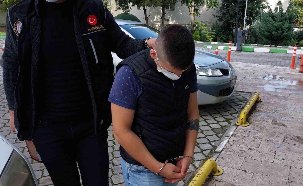 Uyuşturucu ile yakalanan şahıs tutuklandı