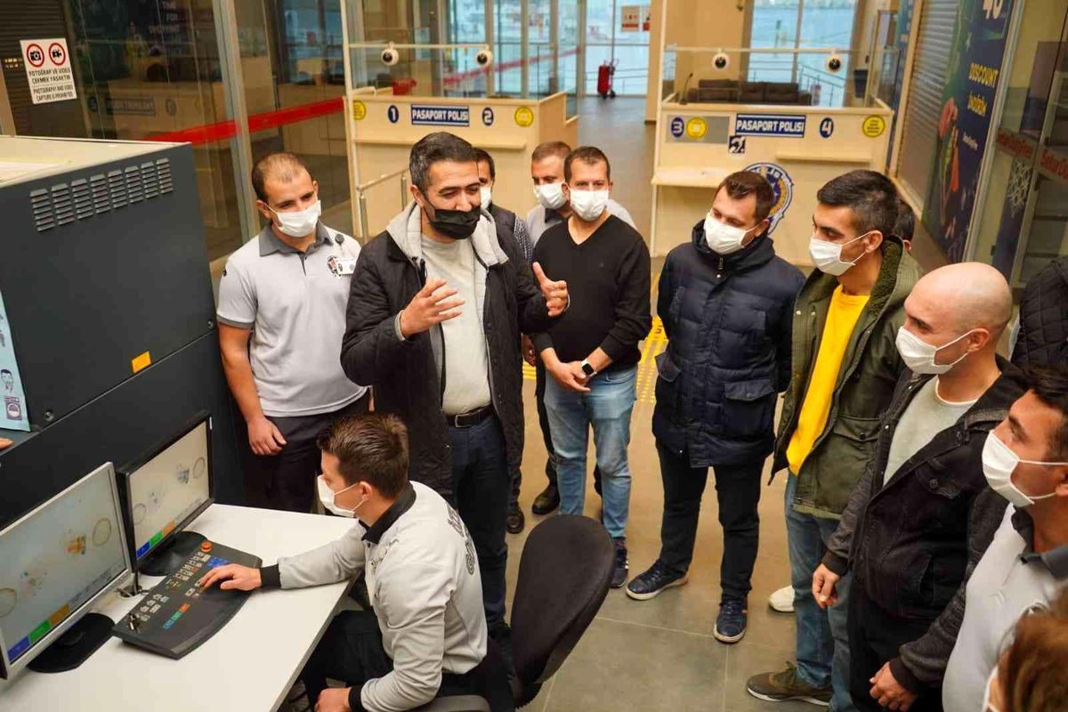 Ayvalık Belediyesi Liman Tesisi\'nde eğitim ve talimler tamamlandı