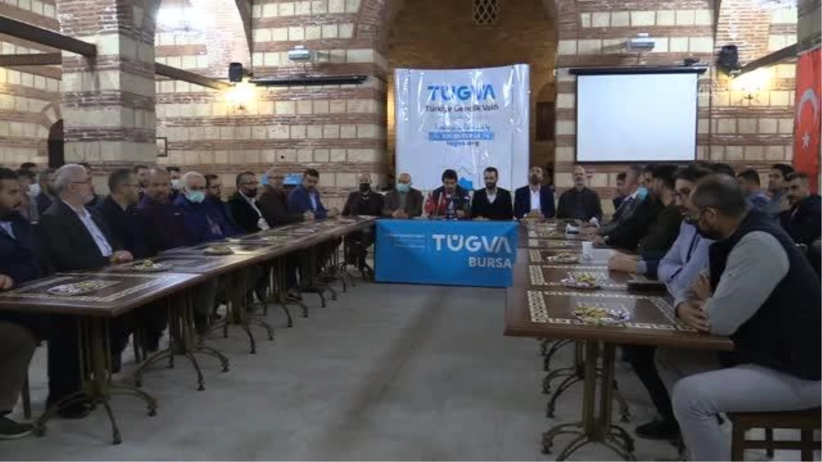 Bursa\'da sivil toplum kuruluşlarından TÜGVA\'ya destek açıklaması