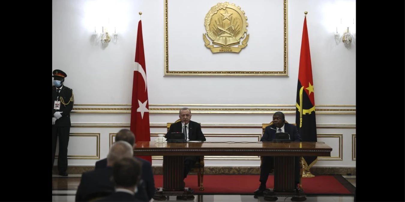 Cumhurbaşkanı Erdoğan: "Afrika kıtasıyla ilişkilerimizde Angola\'nın en önemli ortaklarımızdan biri olması bizleri bilhassa memnun ediyor"