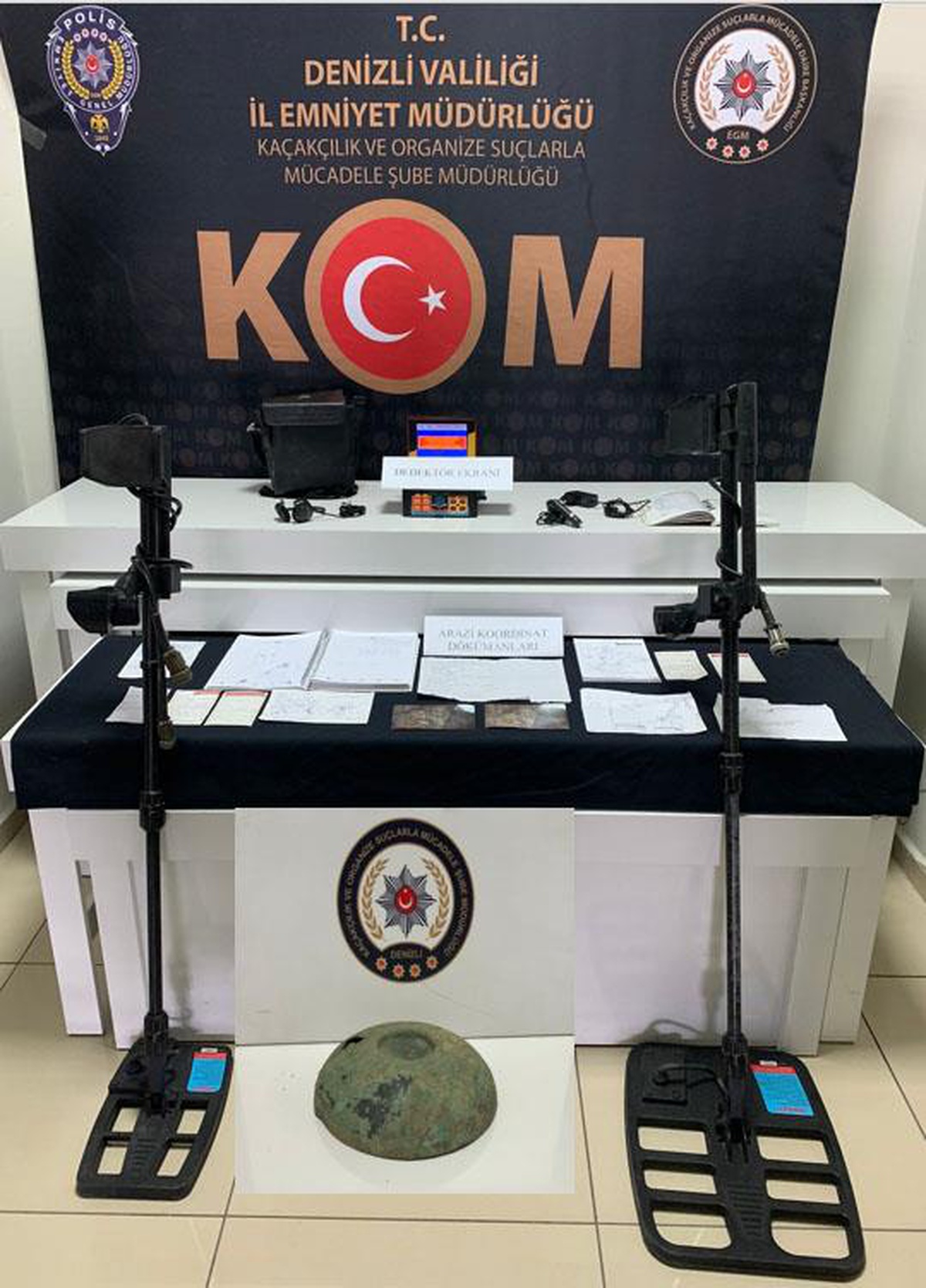 Son dakika haberi! Denizli\'de tarihi eser kaçakçılığı operasyonunda 9 şüpheli yakalandı