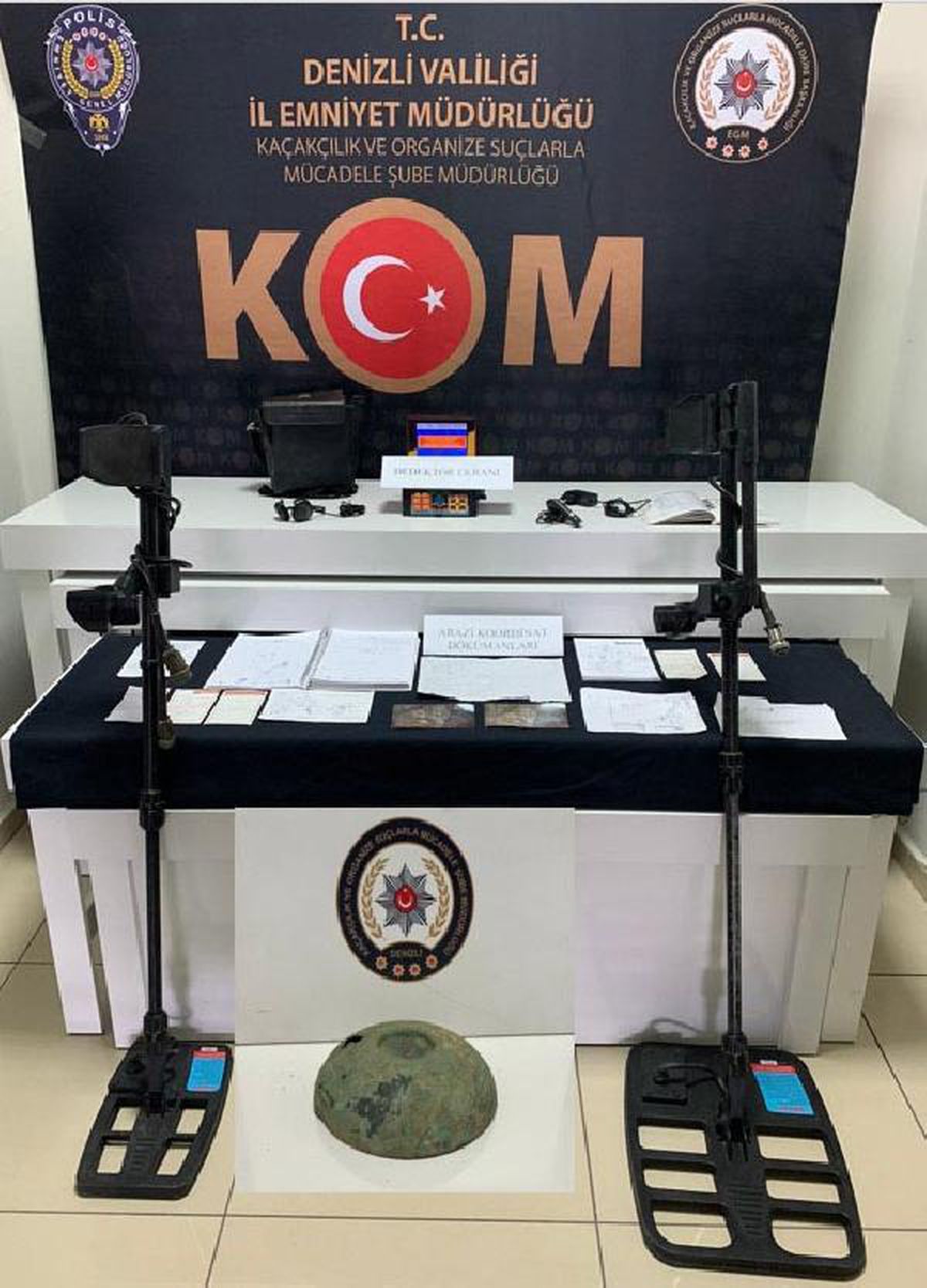 Son dakika... Denizli\'de tarihi eser kaçakçılığı operasyonu: 9 gözaltı