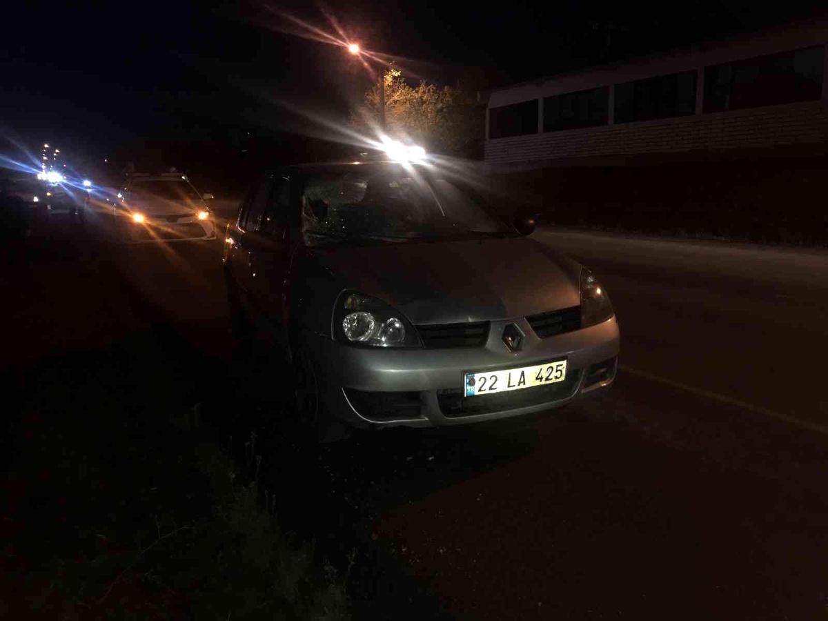 Edirne\'de otomobilin çarptığı yaya ağır yaralandı