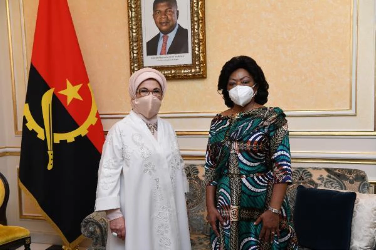 Son dakika haberi: Emine Erdoğan, Angola Cumhurbaşkanı\'nın eşiyle görüştü