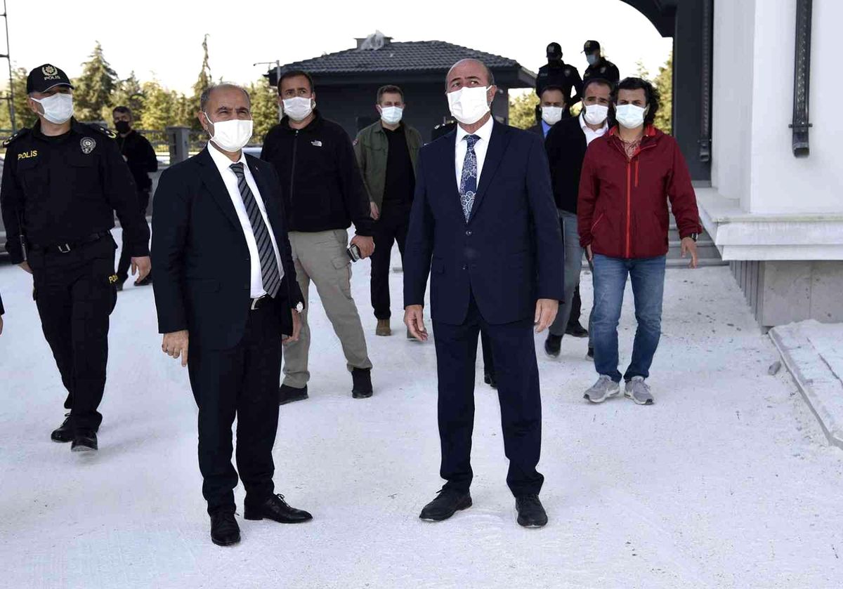 EMNİYET GENEL MÜDÜRÜ AKTAŞ YAZIR POLİS KARAKOLUNU İNCELEDİ