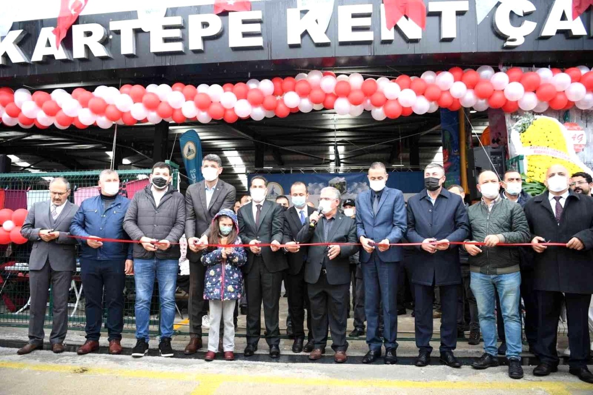 Fonksiyonel kapalı pazar Kartepe\'de hizmete açıldı