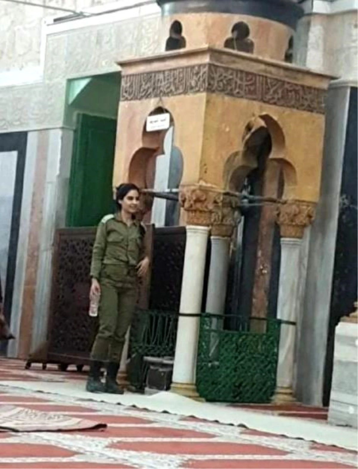 Son dakika haberi: İsrail askerleri Harem-i İbrahim Camii\'ne baskın düzenledi