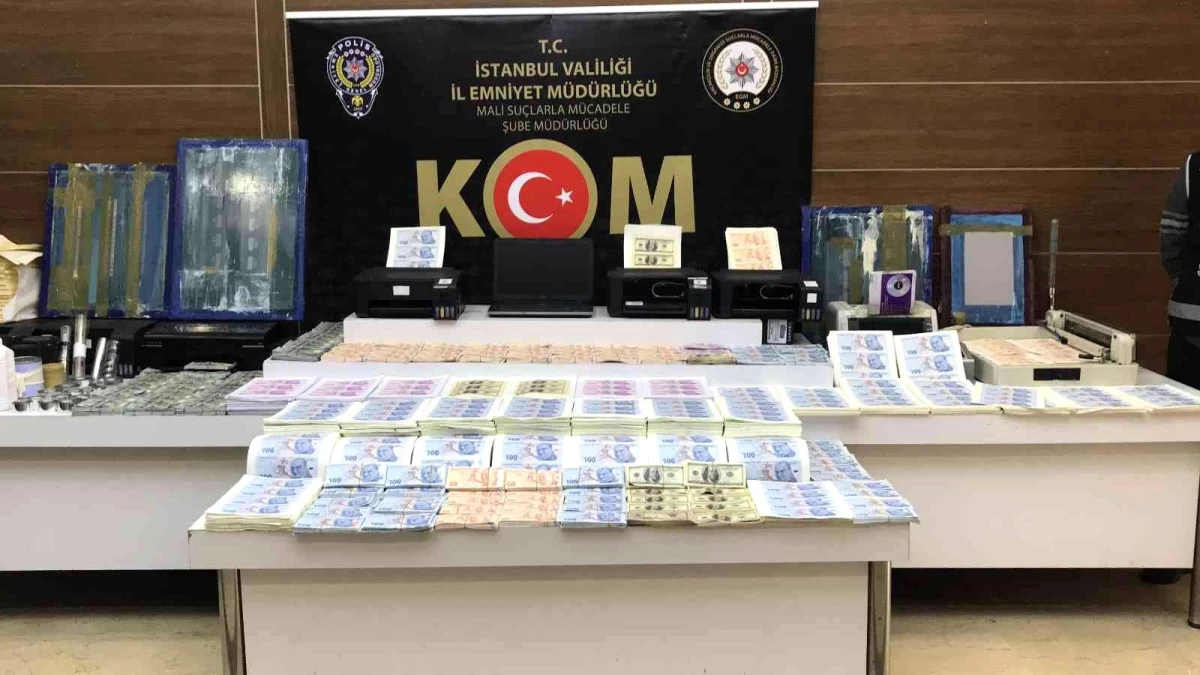 İstanbul\'da sahte para operasyonu: 2 şüpheli yakalandı