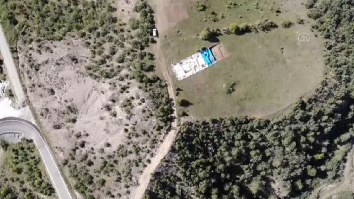 KASTAMONU - Kahin Tepe kazı ekibinin maskotu: "Sarman"