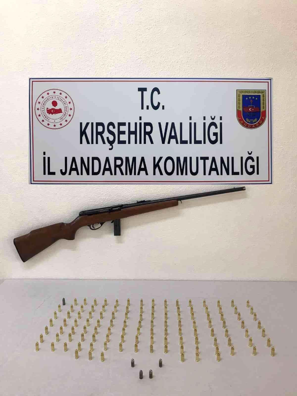 Kırşehir\'de saldırı tüfeği ele geçirildi