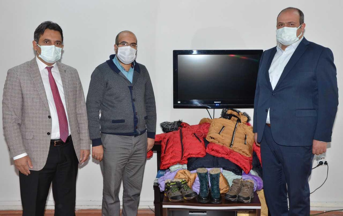 Kış aylarının sert geçtiği Erzurum\'da ihtiyaç sahibi öğrenciler yardımlarla ısınacak