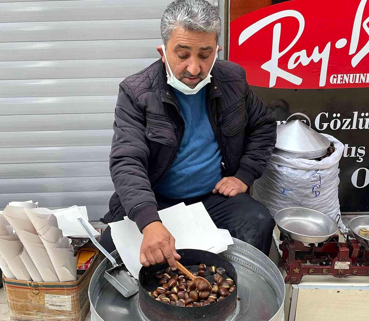 Kışın habercisi kestanelere talep arttı