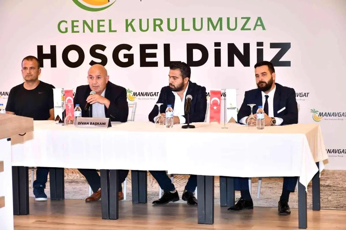 Manavgat\'ta muz üreticileri ilk başkanını seçti