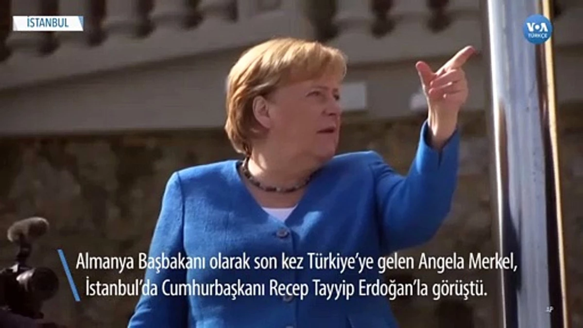 Merkel\'den Erdoğan\'a Samimi Veda