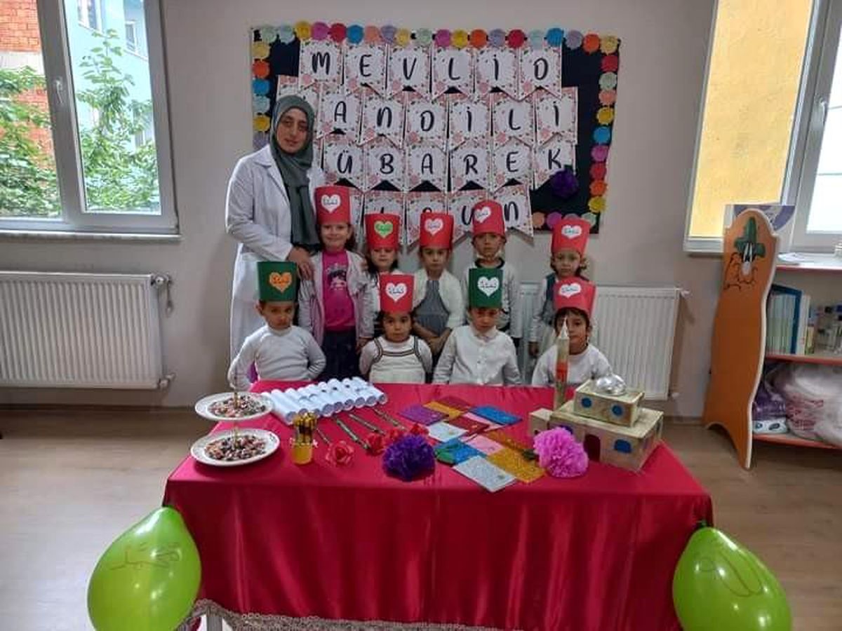 Miniklerin kandil heyecanı