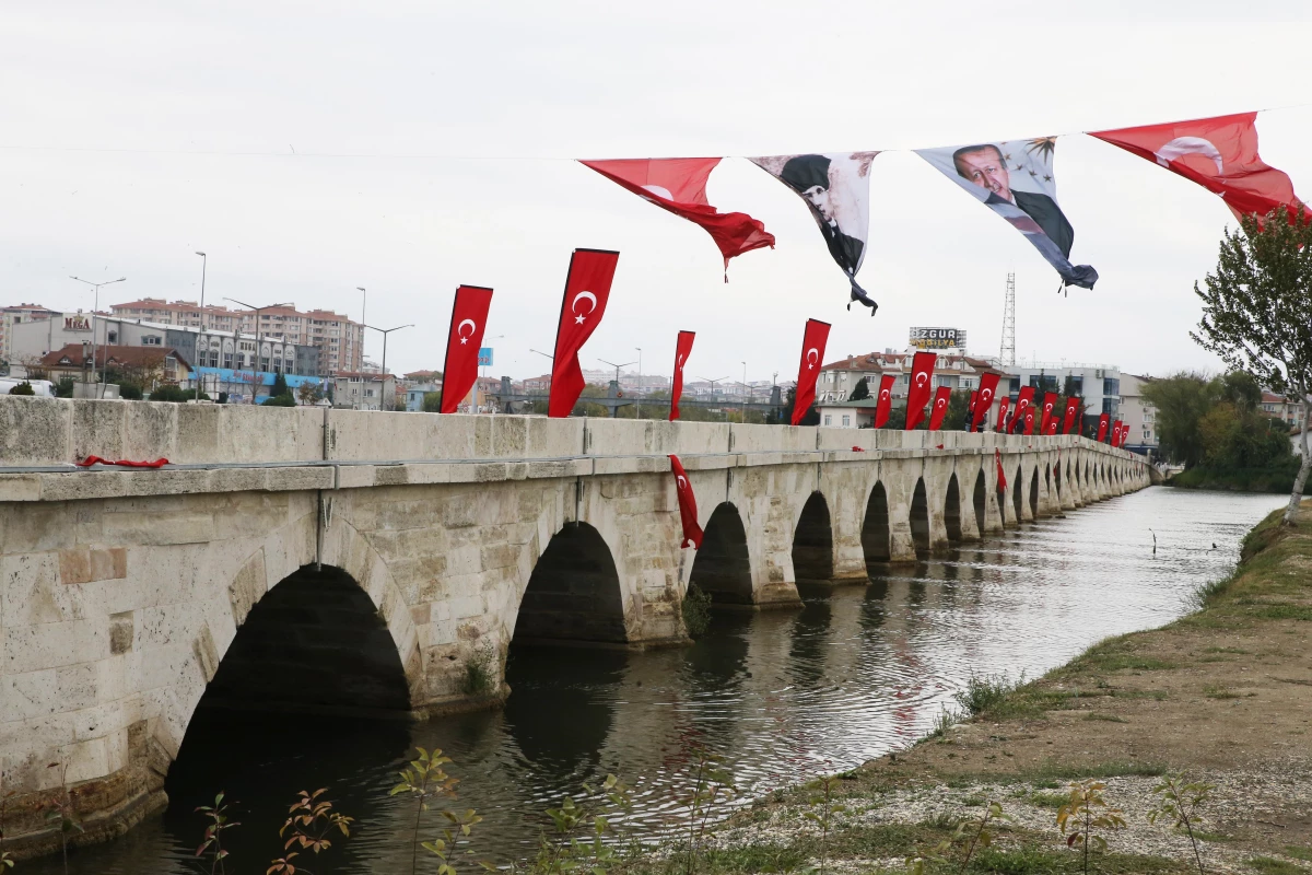 Restorasyonu tamamlanan Silivri Mimar Sinan Köprüsü ile Kısa Köprü açıldı