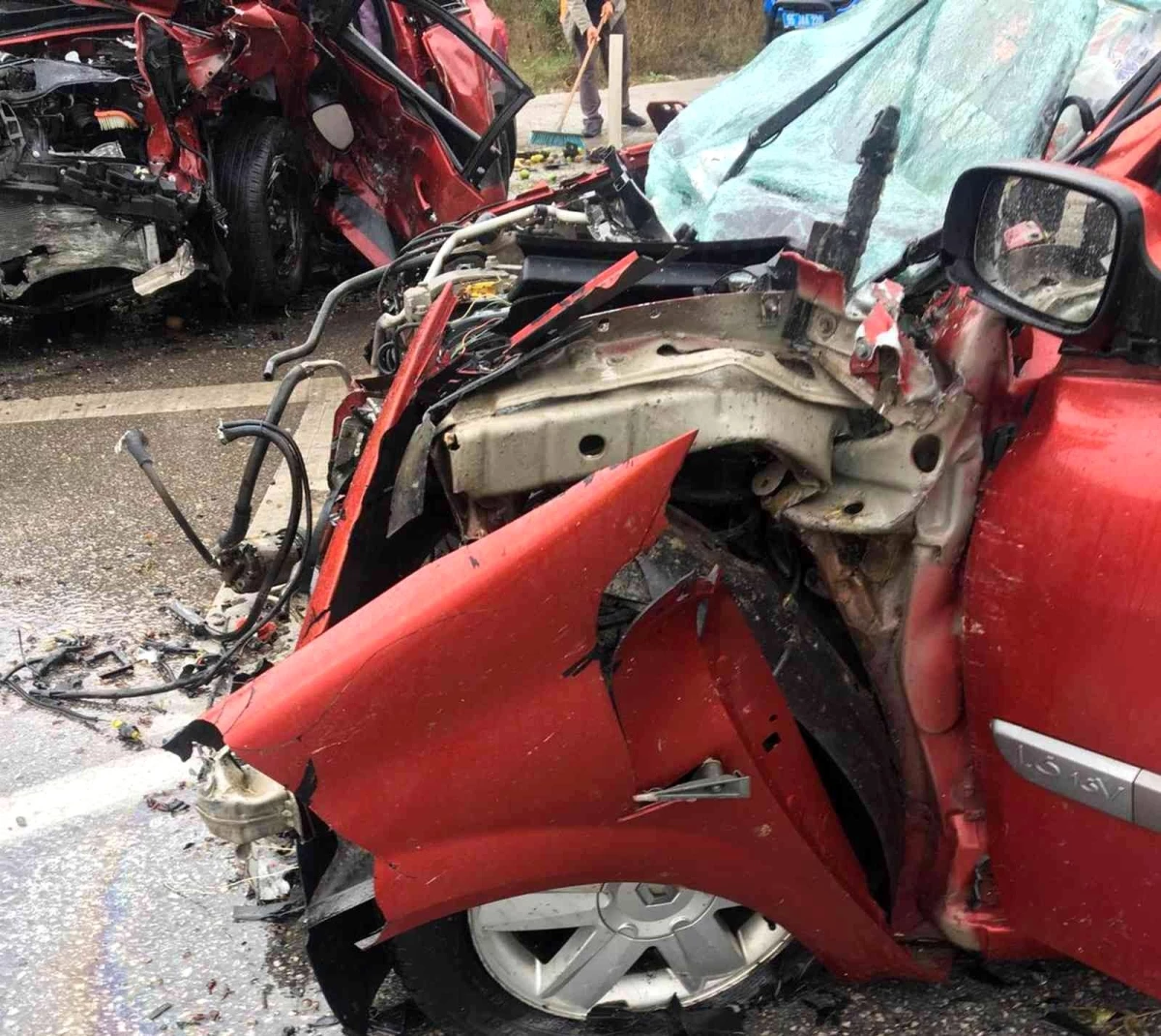 Samsun\'da trafik kazası: 1 ölü, 4 yaralı