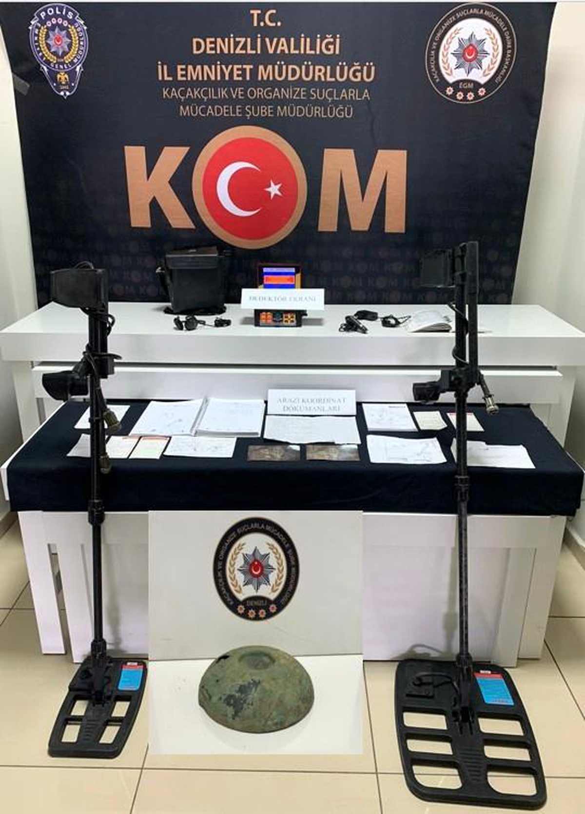 Son dakika 3. sayfa: Tarihi eser kaçakçılığında 9 gözaltı