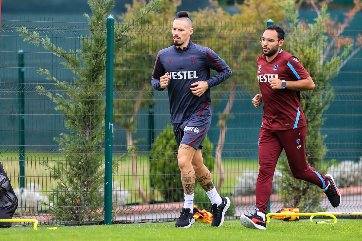 Trabzonspor, Göztepe maçı hazırlıklarına başladı