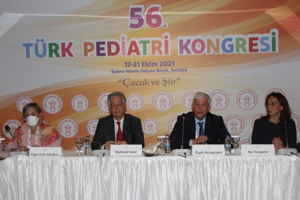 56. Türk Pediatri Kongresi\'nin ana gündemi "Kovid-19"