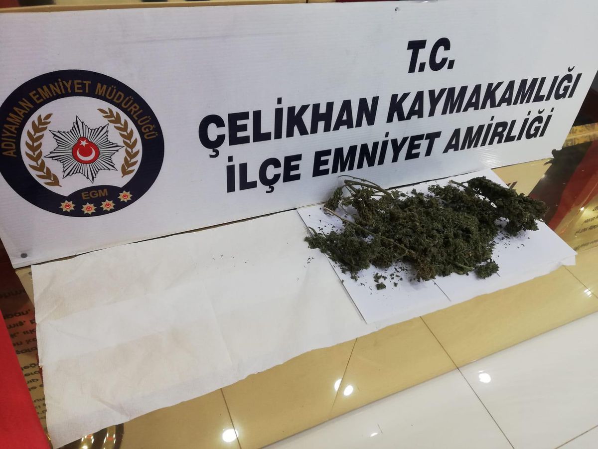 Adıyaman\'da uyuşturucu operasyonunda 2 şüpheli yakalandı
